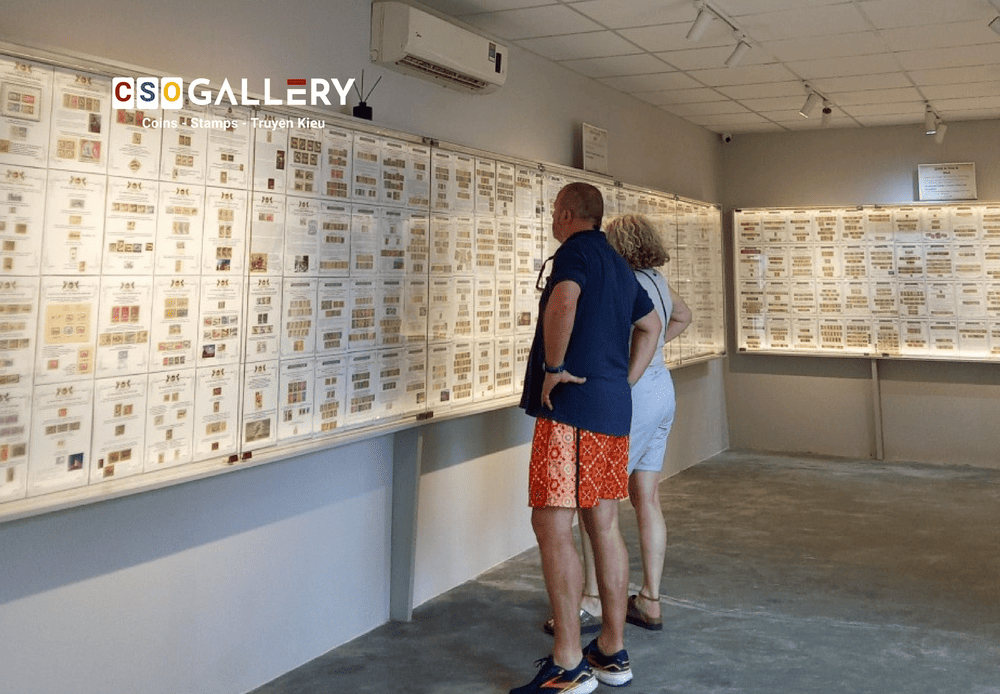 The collection of ancient Vietnamese currency through different periods at the gallery (Source: CSO Gallery Hoi An)
